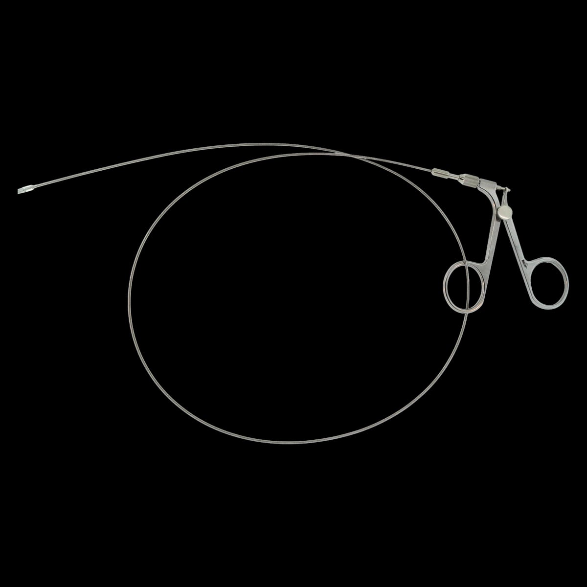 Alligator Grasper for Cystoscopy, 80cm, Stainless Steel, Autoclavable, Reusable