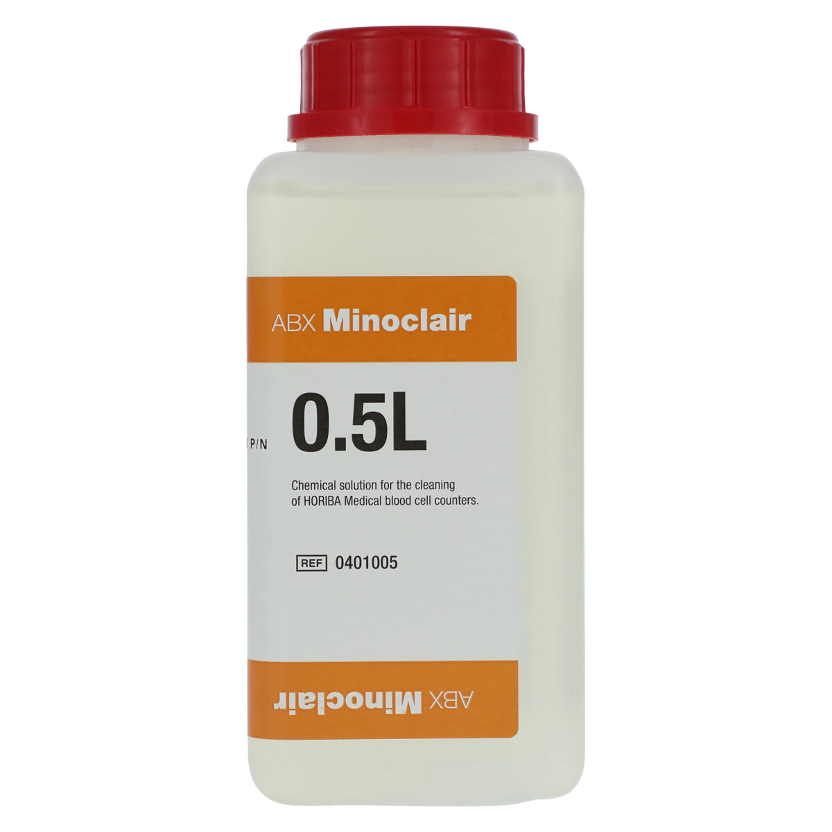 Horiba Medical ABX Minoclair Bleach Reagent, 500 mL Bottle