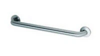 Bobrick Grab Bar, 24" Stainless Steel, 1.5" Diameter, 18 Gauge, Silver