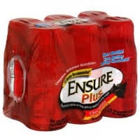 Ensure Plus Therapeutic Nutrition Beverage, Strawberry, 8 oz Bottles, 24/Case