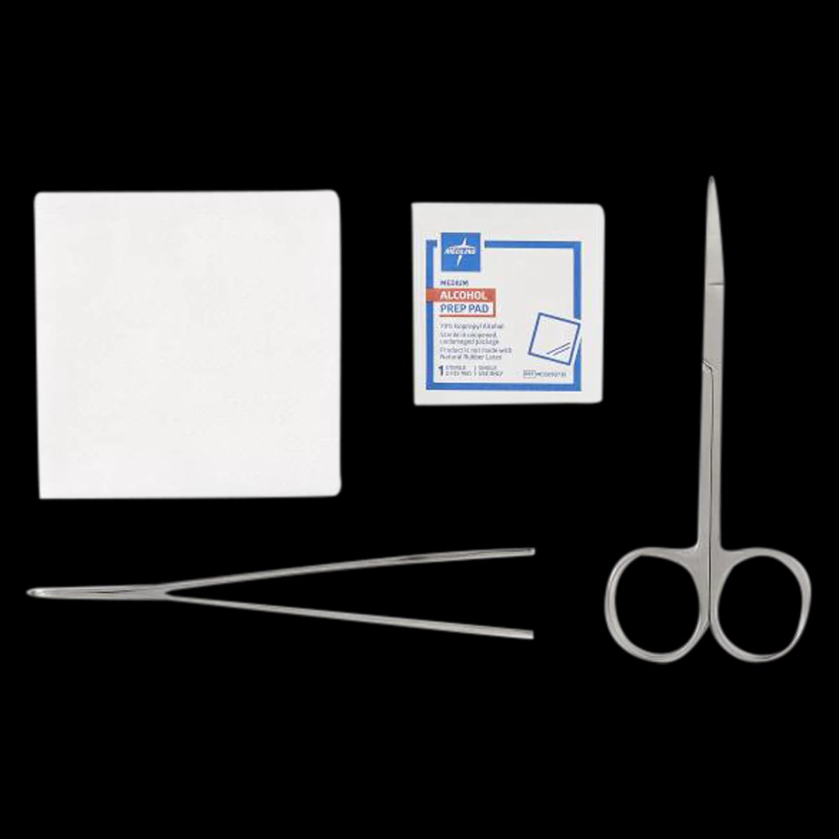 Medline Comfort Loop Suture Removal Tray, Premium