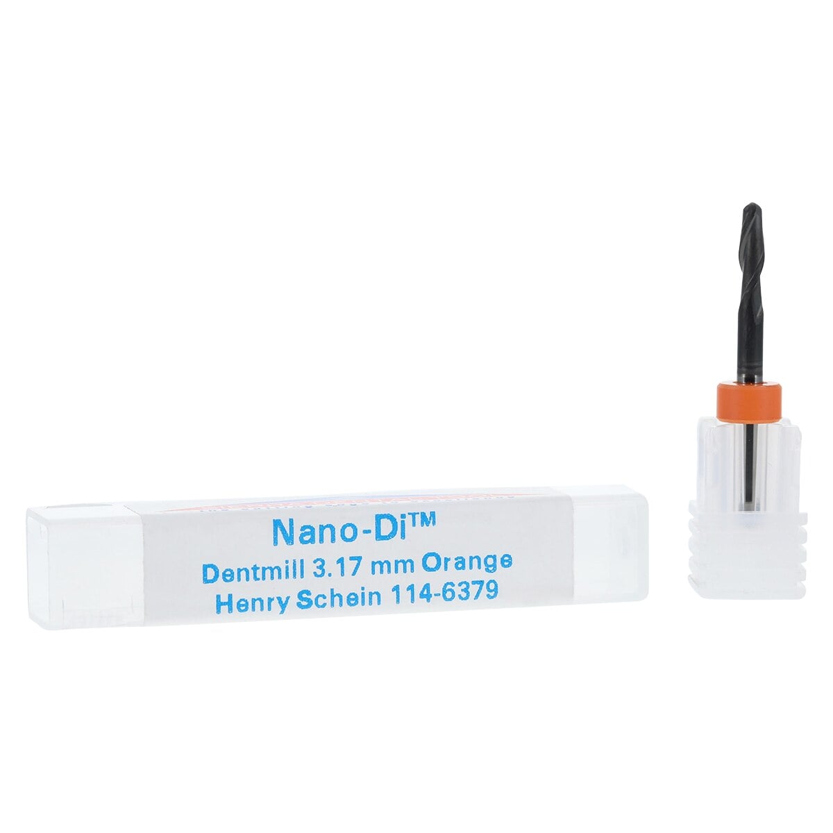 Nano-Di Bur Dentmill Orange, 3.17mm, Each