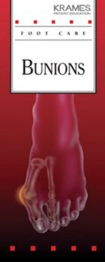 Bunions Educational Brochure, English, 50/Package