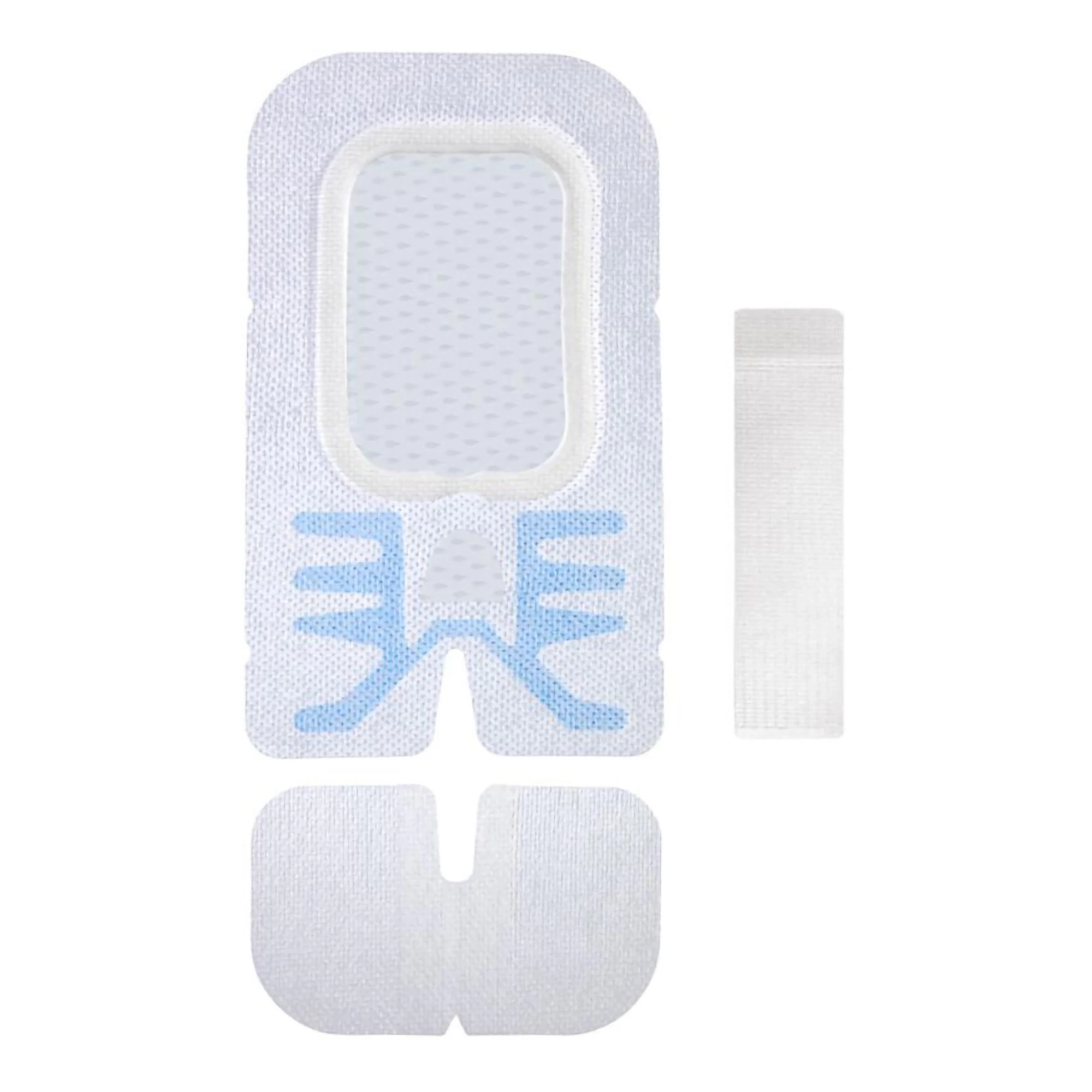 SorbaView Shield Film Window Dressing, Large, 3.75" x 6.25", Sterile, Adhesive, Transparent, Absorbent