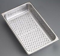 Sklar Instruments Perforated Stainless Steel Instrument Tray, 12-1/4" x 7-3/4" x 2-1/4"