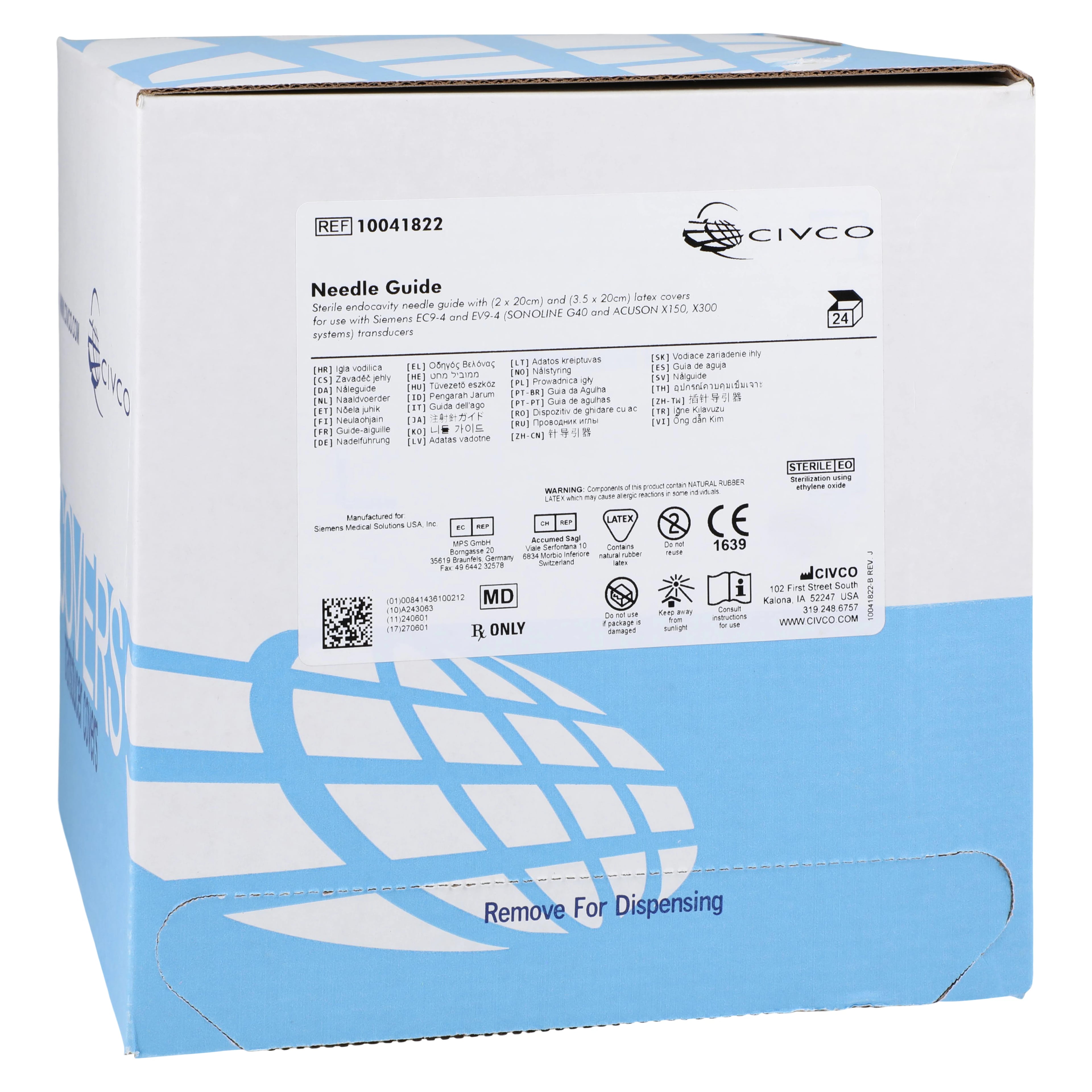 Civco Endocavity Needle Guide, 24/Box