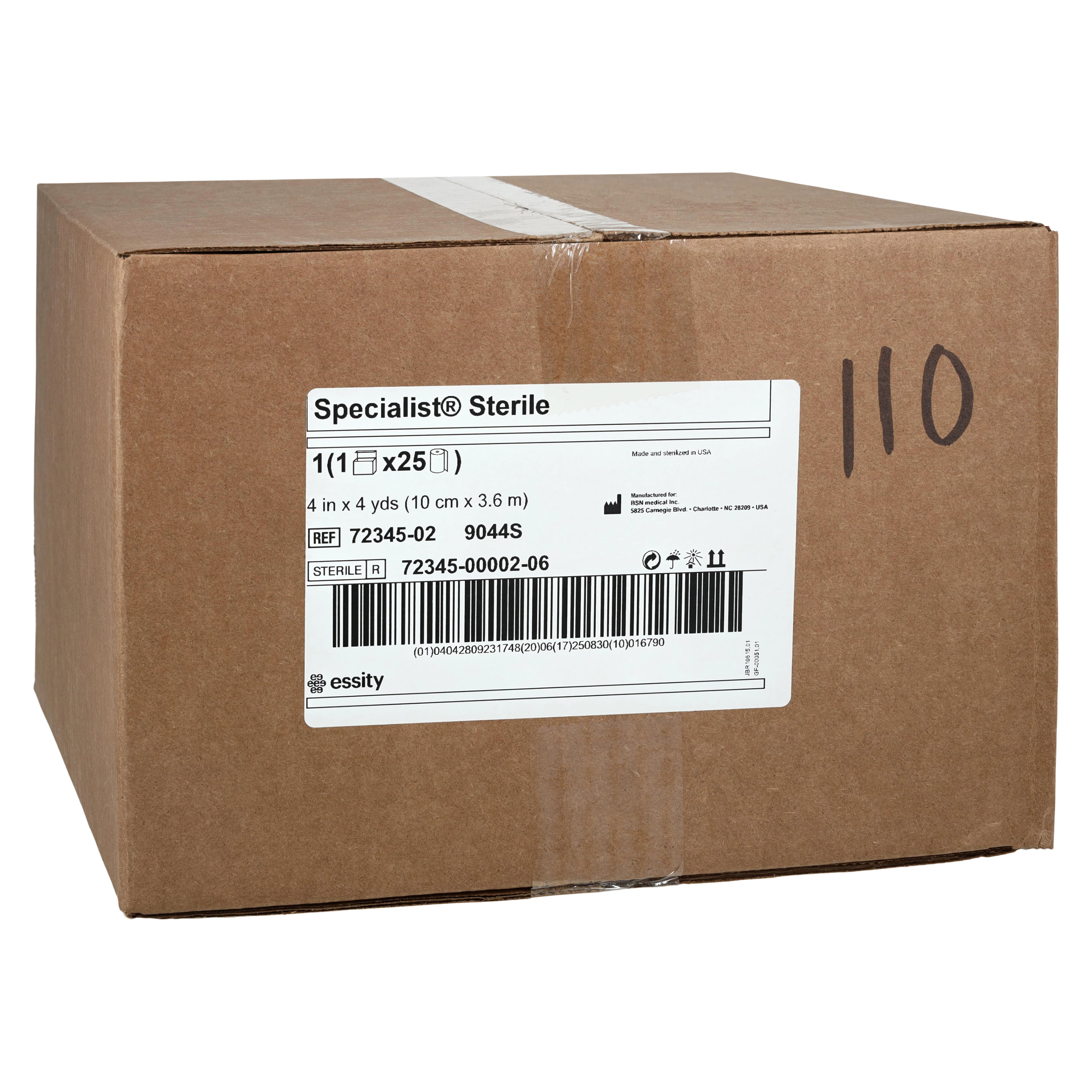 Specialist Cast Padding, White, 4" x 4 yd, Sterile