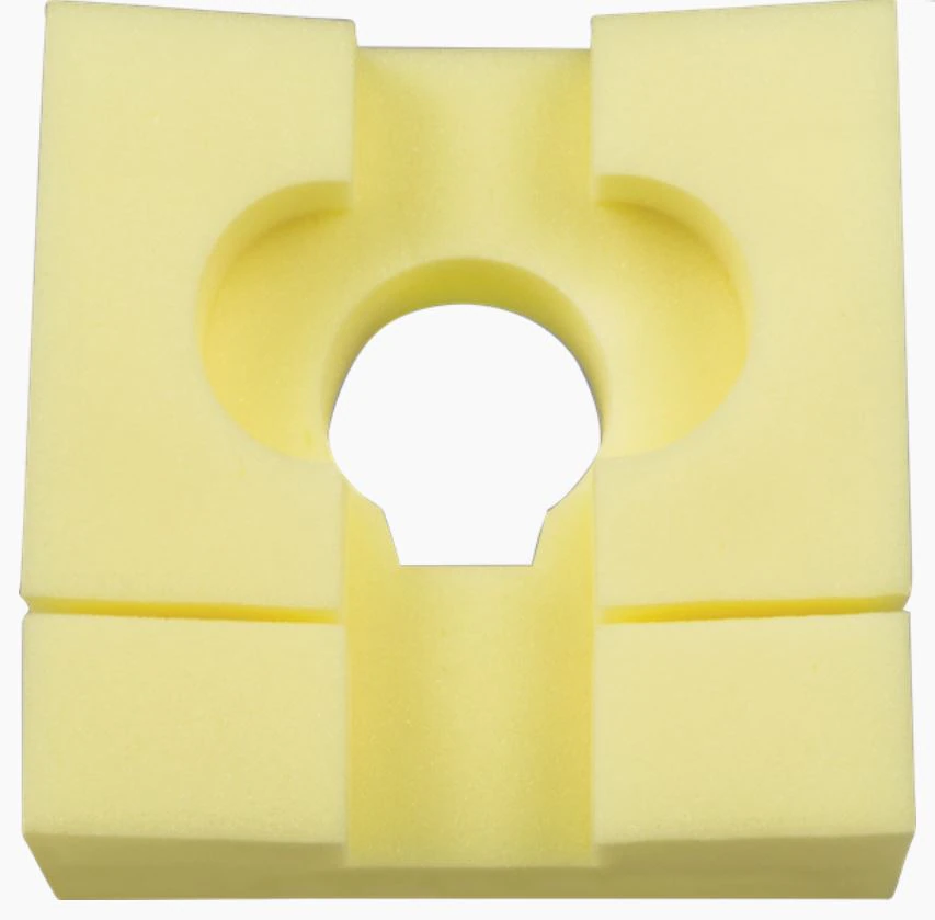 DeRoyal Head Cradle Foam Surgical Positioner, Non-Sterile, 9" x 8" x 4"