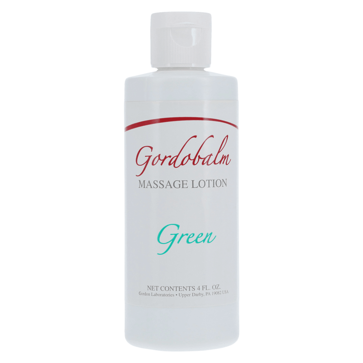 Gordobalm Massage Lotion, Greaseless, Green, 4 oz Bottle