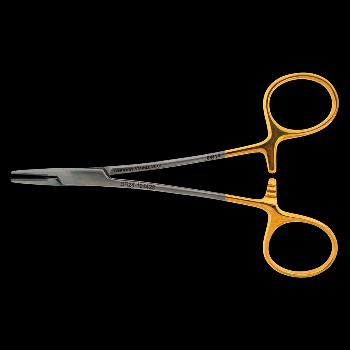 Needle Holder Webster Serrated, 4-3/4", Tungsten Carbide