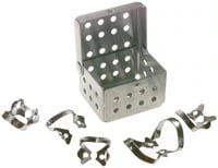 Miltex Instrument Parts Box, Small, 1-5/8" X 1-1/4" X 1", Plastic with Snap-On Lid