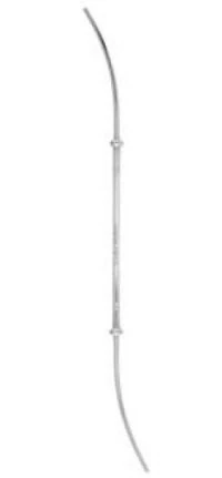 Hank Uterine Dilator, 15-16FR, 10-1/2" Stainless Steel, Autoclavable, Reusable