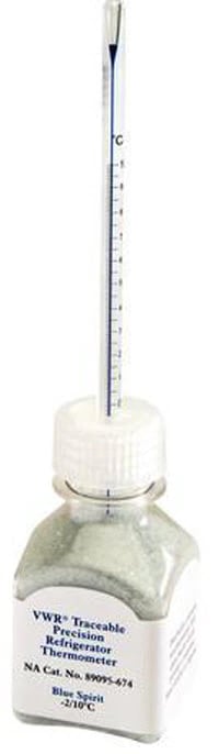 VWR Laboratory Thermometer, -5 to 15°C, 30mL, Each