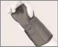 Exact Fit Wrist Splint, Adult, Elastic, One Size, 8"
