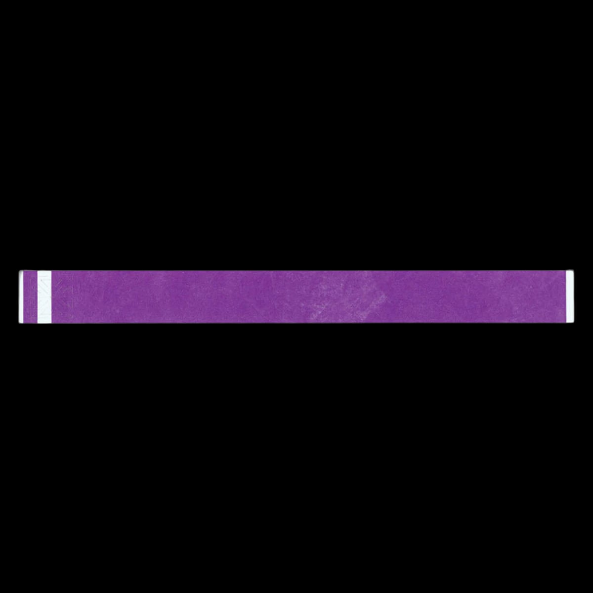 Precision Dynamics Short Stay Write-On Wristband, Tyvek, Adhesive, Adult, Purple, 10", 1000/Box