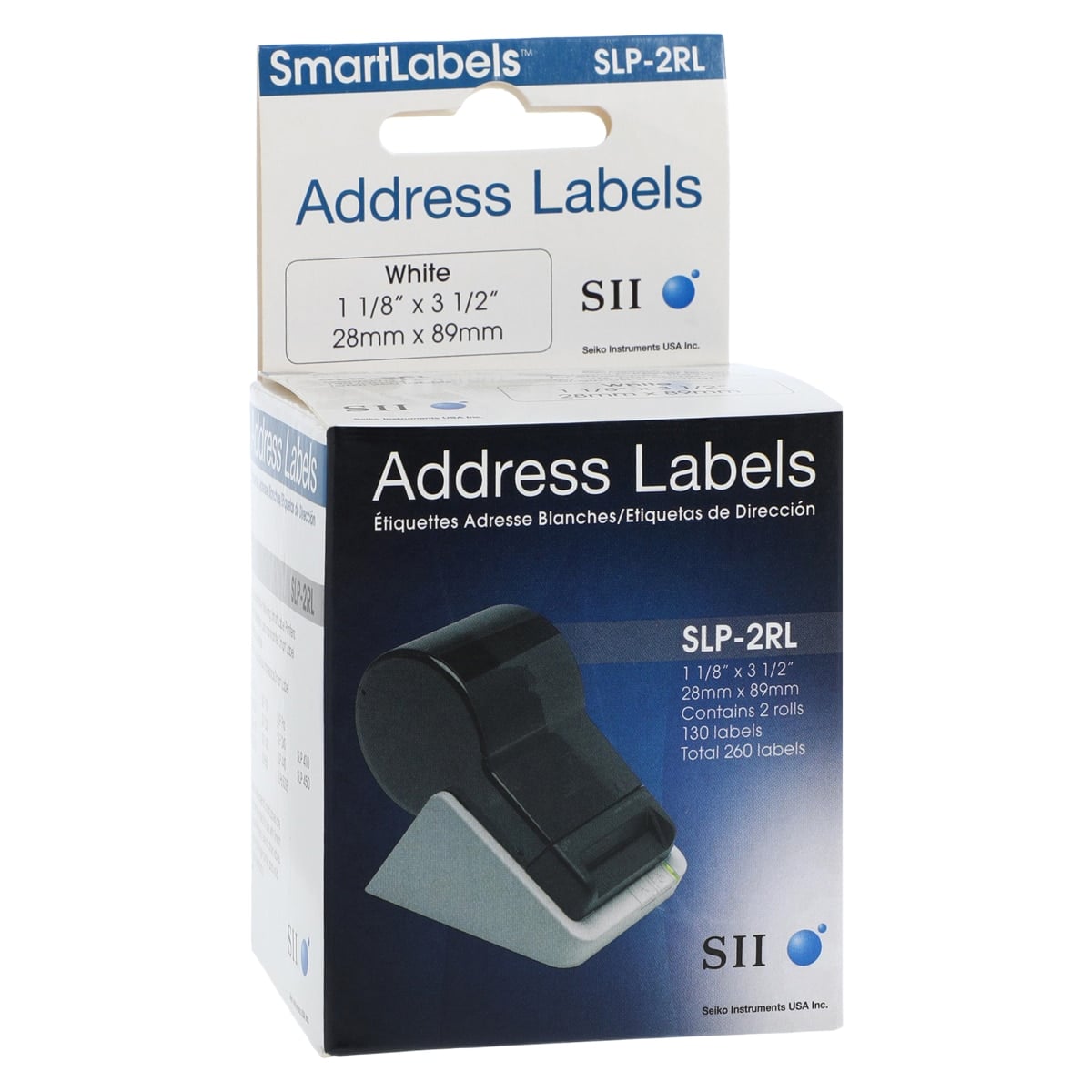 LeadCare II Printer Labels, White, 2 Rolls/Box, 130 Labels per Roll, for Printers Prior to 11/1/2015
