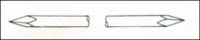 Kirschner K-Wire, Double-End Trocar Point, 1.6mm, Stainless Steel, 6/Package