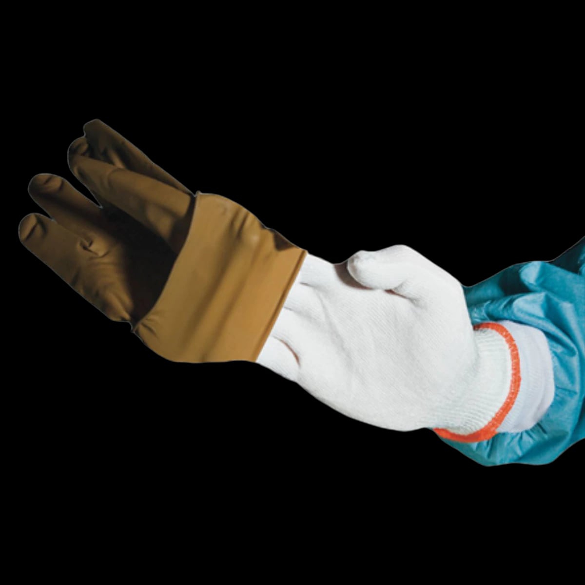 Ansell Dyneema Diamond Cut-Resistant Glove Liner, Large, 5/Box