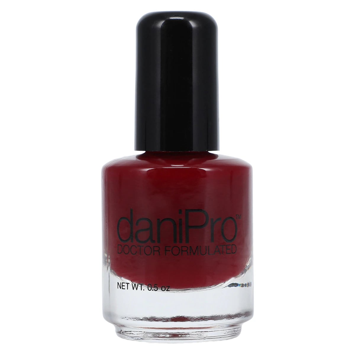 DaniPro Infused Nail Polish, Undecylenic Acid, Deep Red 'Always Be True', Each
