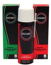 Occlude Aerosol Indicator Spray, Green, 23 g Can, 1/Pk, 05-300