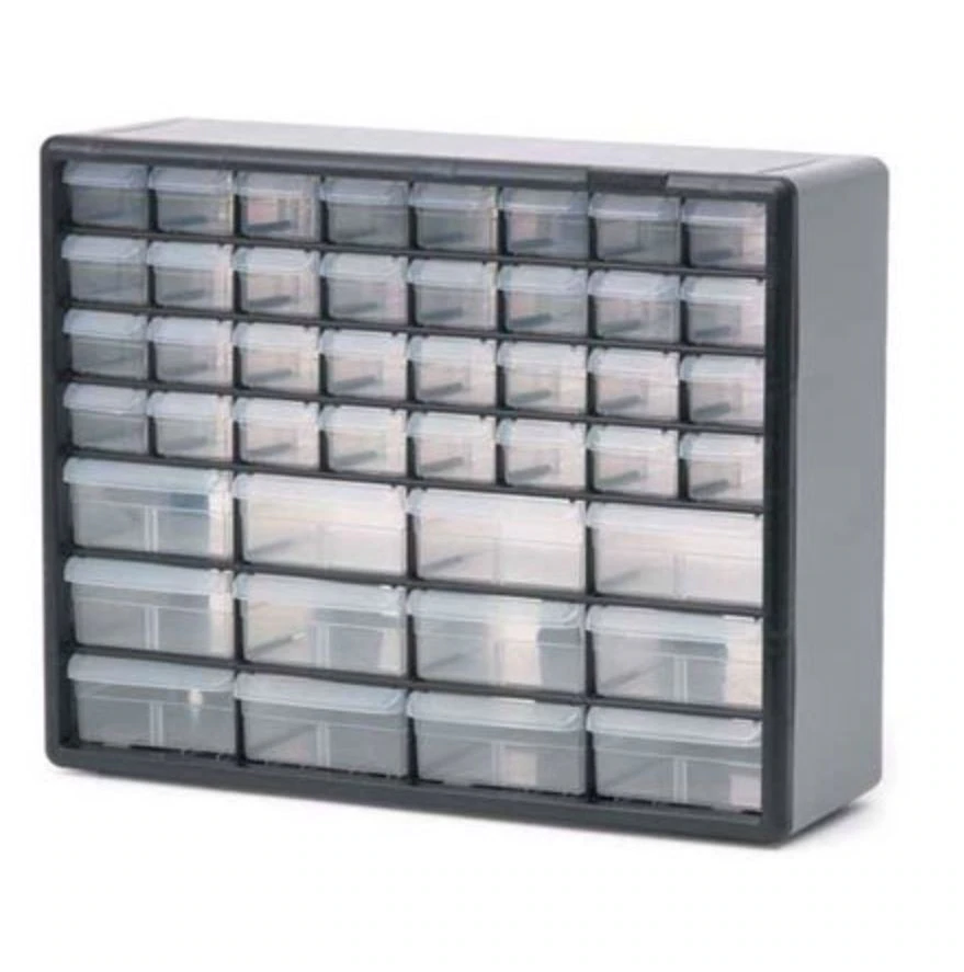Marketlab Inc. Benchtop Cabinet, 44 Drawer, Lightweight