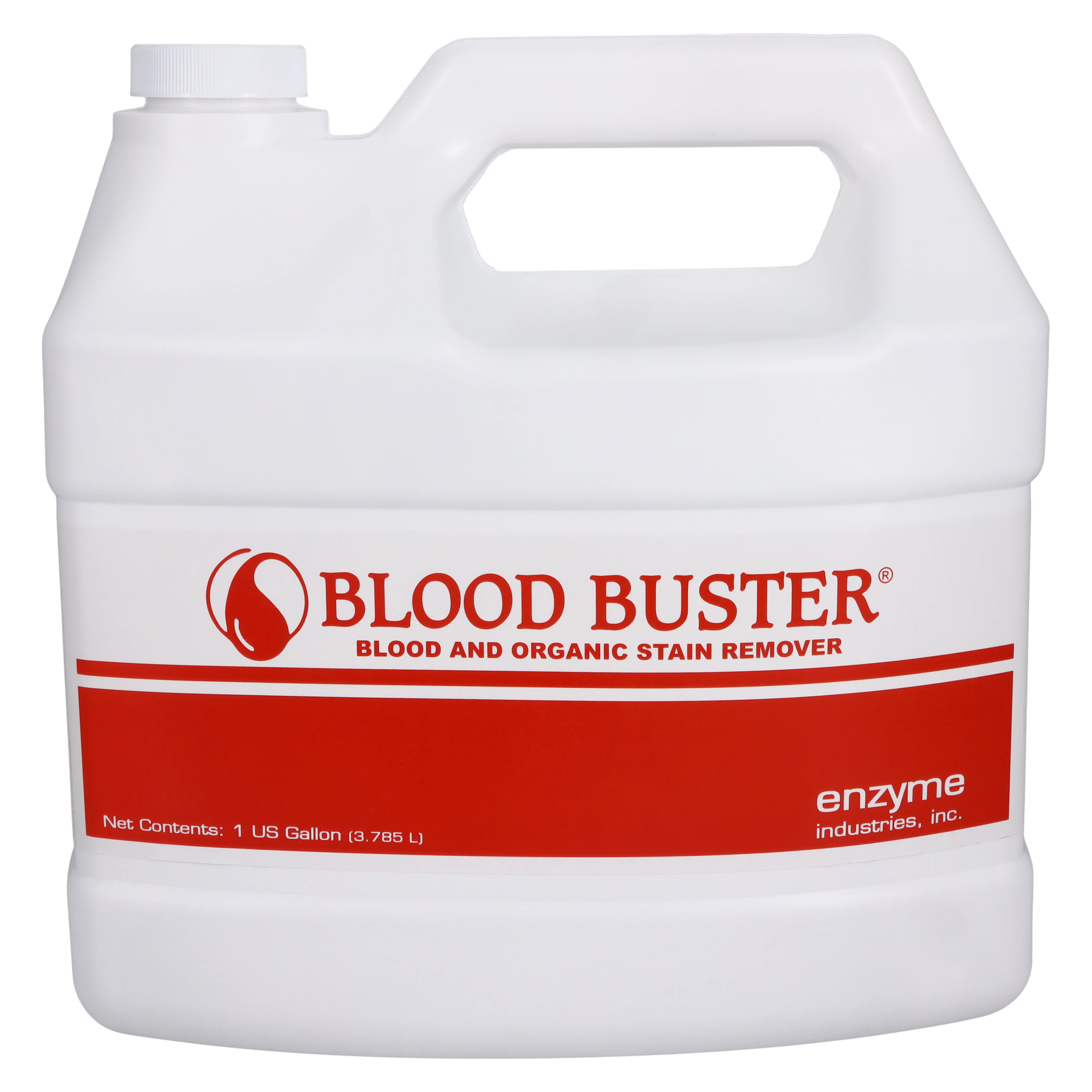 Blood Buster Enzyme Cleaner, 1 Gallon Bottle, 4/Case