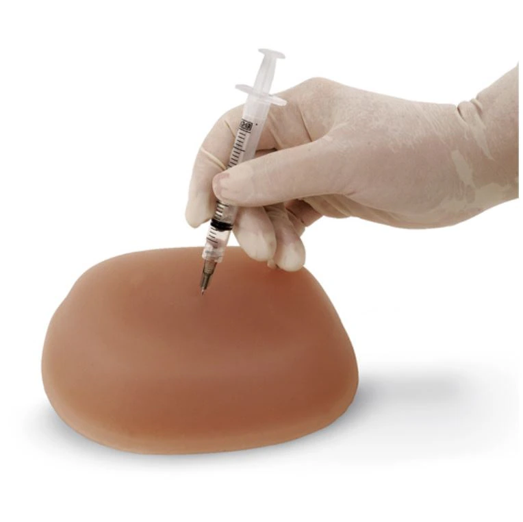 Nasco Healthcare Injection Trainer Model, Portable Injection Teaching Simulator, 6 x 4-3/4 x 1-3/4 inches