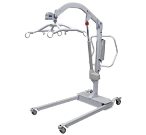 Joerns Hoyer Patient Lift, 700 lb Capacity, U-Base, 42.3" Leg Opening, Bariatric