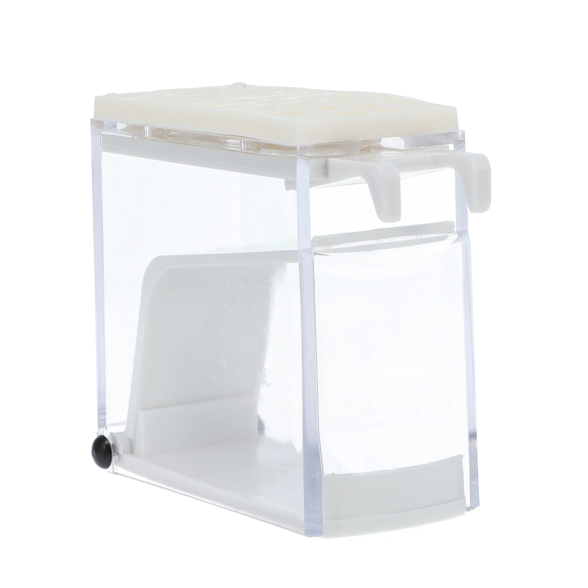 Plasdent Push Style Cotton Roll Dispenser, White, 209CRD-1