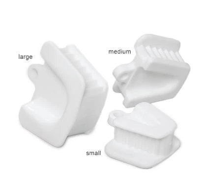 EXTND Disposable Mouth Props, Latex-Free, Child Medium, White, 48/Bag, EX-9050