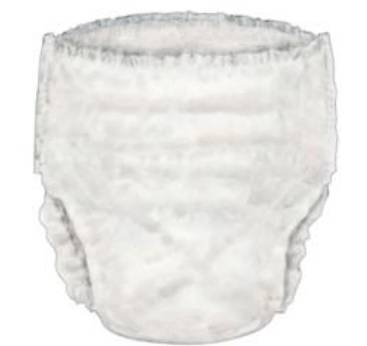 Curity Youth Incontinence Pants, Heavy, Unisex, Large (65-85 lb), White, Disposable, 56/Case