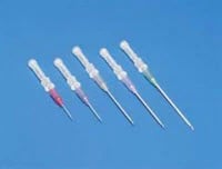Nipro Medical Standard IV Catheter, 22 Gauge, 1 Inch, Teflon, Blue/Translucent, Radiopaque, 200/Case