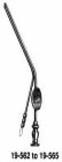 Miltex William House Suction Tube, 5x5 Fr, Stainless Steel, Each