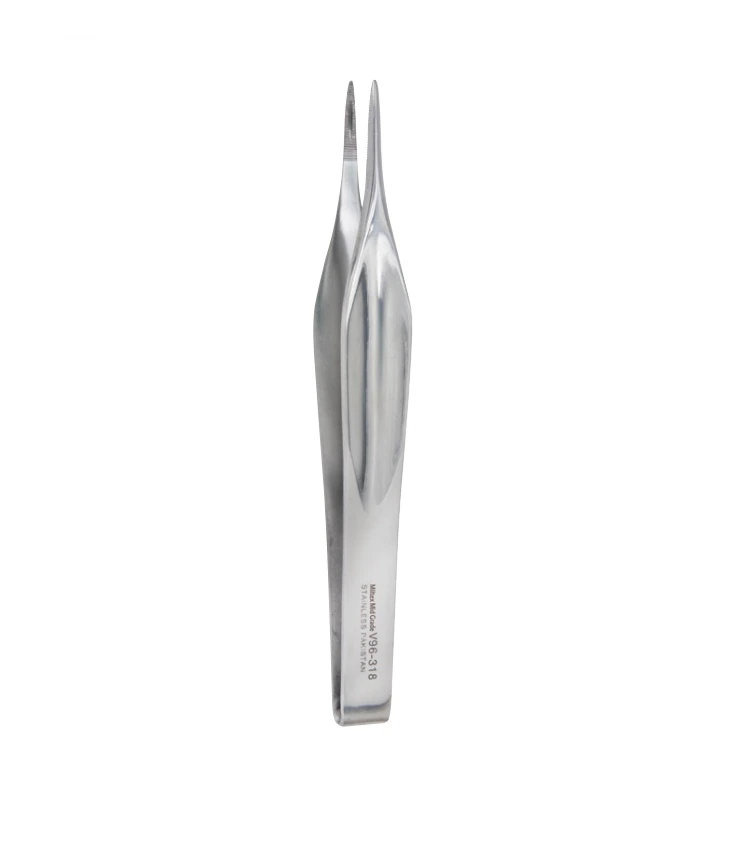 Vantage Feilchenfeld Splinter Forceps, Straight, 4-1/2", Stainless Steel, Autoclavable, Each