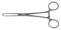 Allis Tissue Forceps, 9" Stainless Steel, 5x6 Teeth, Autoclavable, Each