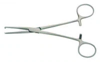 Rochester-Ochsner Hemostatic Forceps, Straight, 8", Stainless Steel, Autoclavable, Each