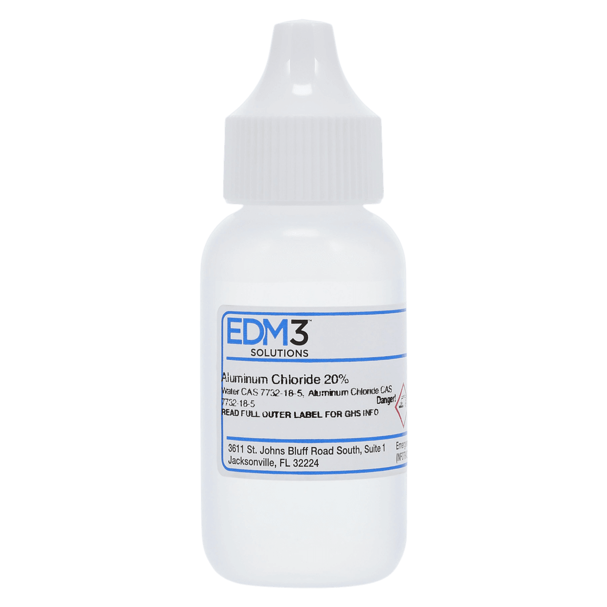 Aluminum Chloride Reagent 20% Solution, 1 oz Bottle