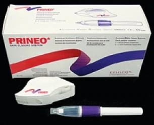 Prineo Skin Closure System, 2-Octyl Cyanoacrylate/Mesh, 3.8mL, Violet, 2/Box