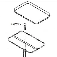 Dukal Mayo Stand Replacement Screw