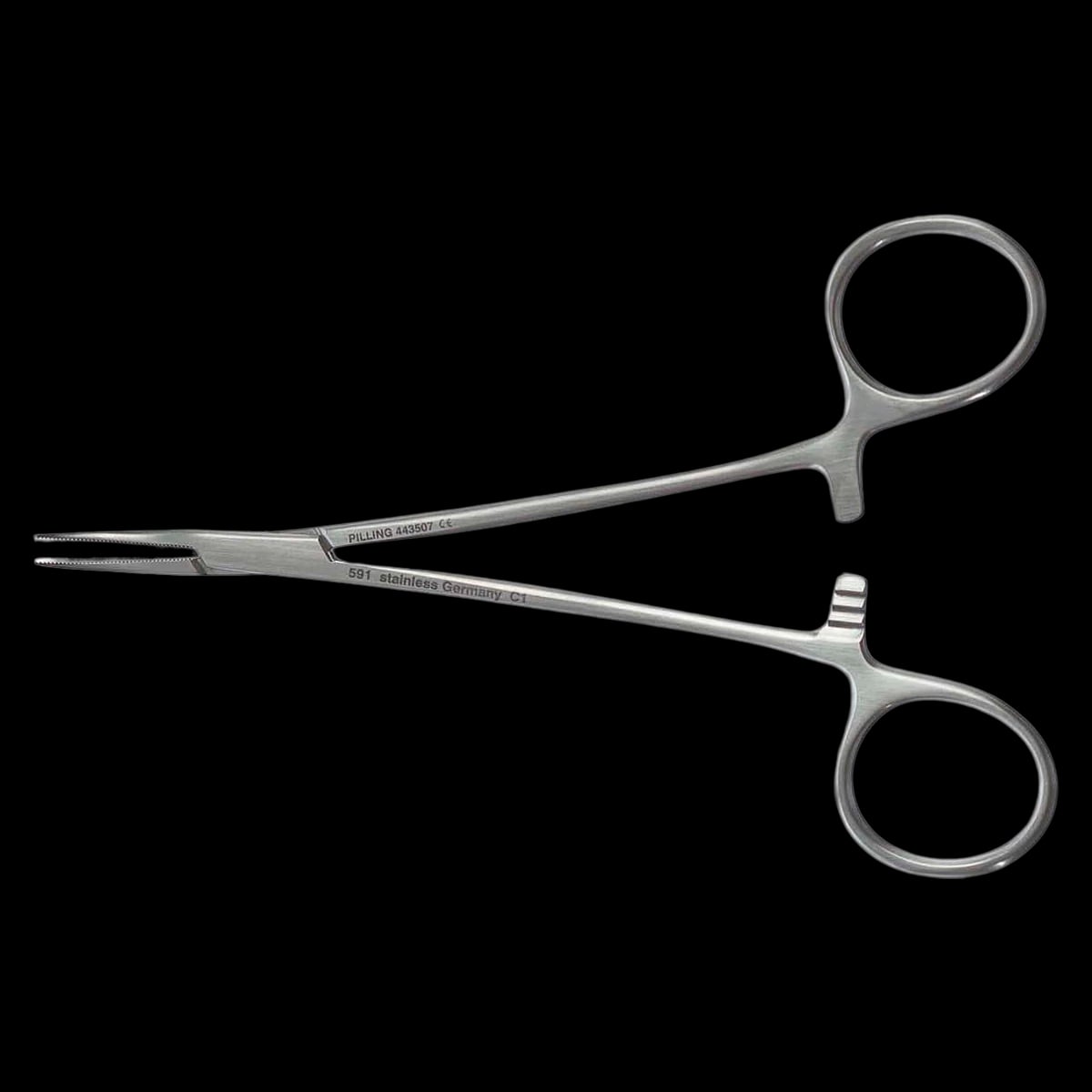 Jacobson Hemostatic Forceps, Curved, 5-1/8" (13 cm), Stainless Steel, Each