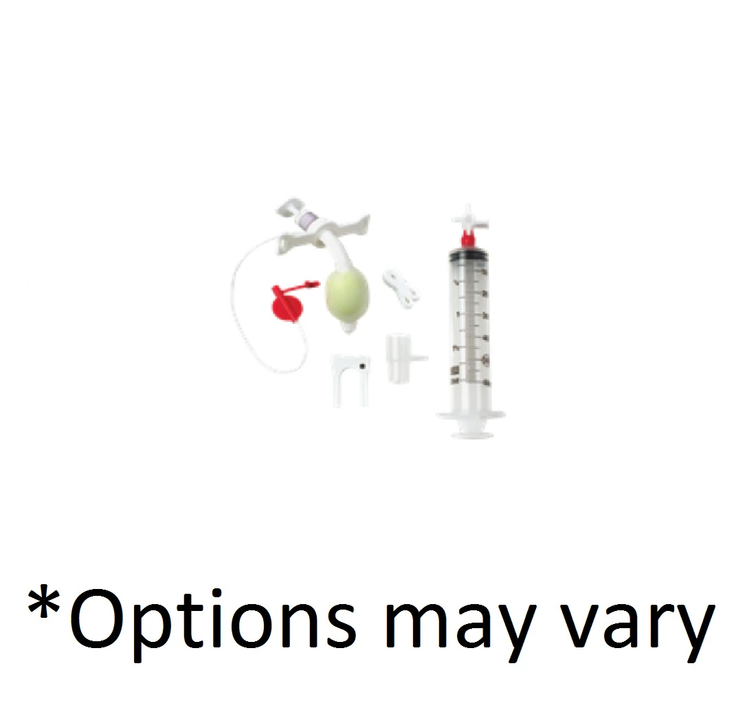 Bivona Fome-Cuf Tracheostomy Tube Kit, 70mm, Size 6.0mm, Adult, Disposable, Each