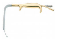 Tebbetts Surgical Retractor, Without Teeth, 25 x 120 mm, Stainless Steel, Each