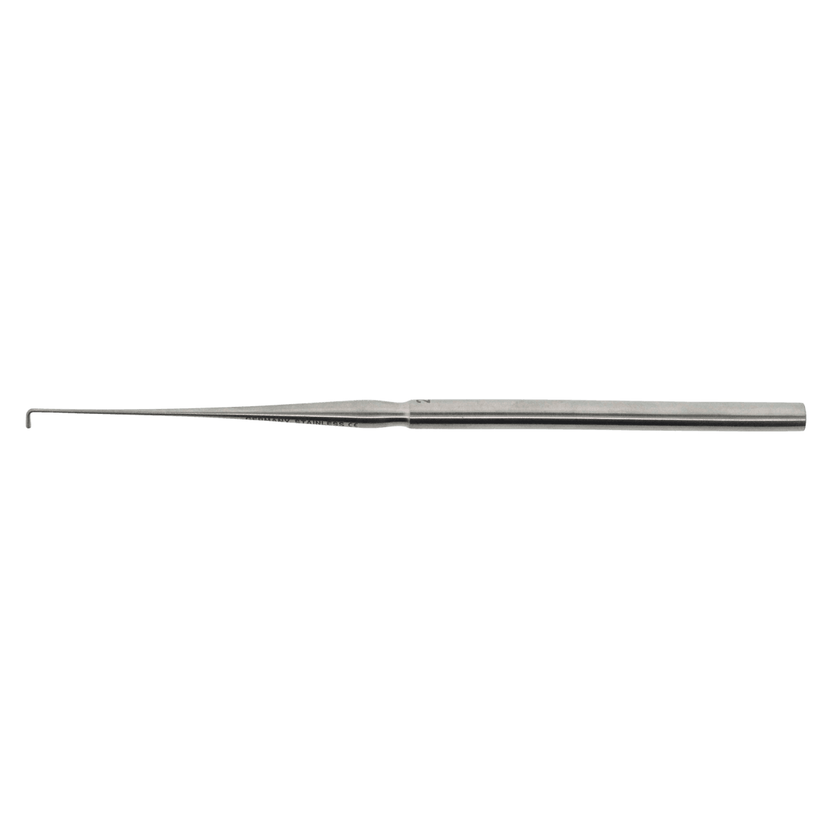 Lucae Ear Hook, Blunt 3mm, 5-1/2" Stainless Steel, Each