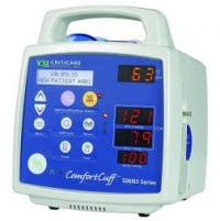 VitalCare Vital Signs Monitor with SpO2 and NIBP, LED Display, Rechargeable Battery