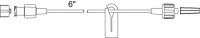 ICU Medical Ultra IV Extension Set, Small Bore, 7", Male Luer Lock Adapter, Priming Volume 0.3 mL, 50/Case