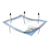Wings Maximum Incontinence Underpads, 30" x 36", XL, Light Blue, Disposable, 60/Case