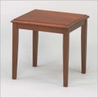 Lesro Weston End Table, 20x20x20, Solid Maple Mahogany, 01KT0J091JN691GHRV1FHBC90Z