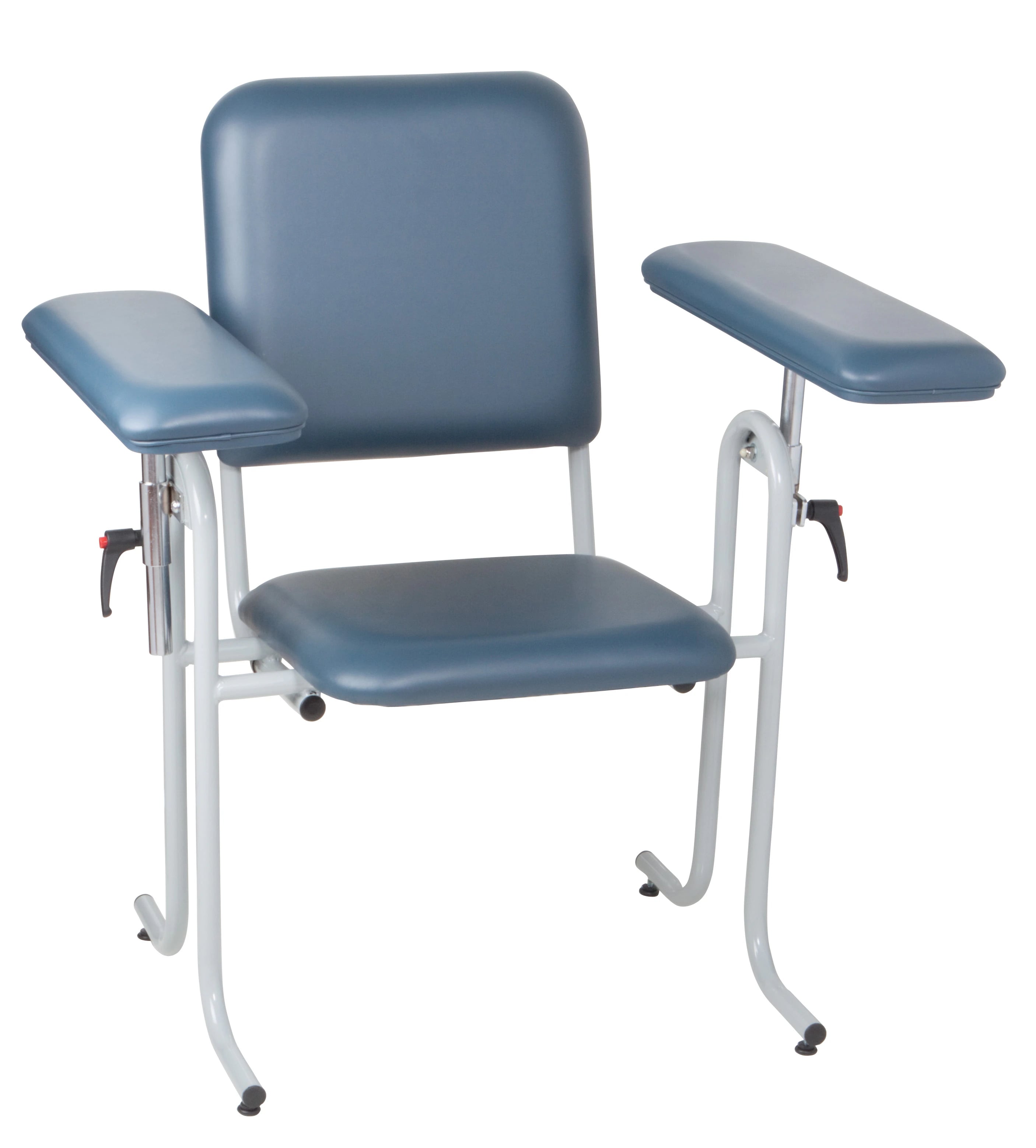 Dukal Blood Draw Chair, Slate Blue, 300 lb Capacity, Each