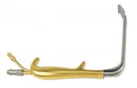 Padgett Retractor, BTS Style Fiberoptic, 190x30mm, Stainless Steel, Each
