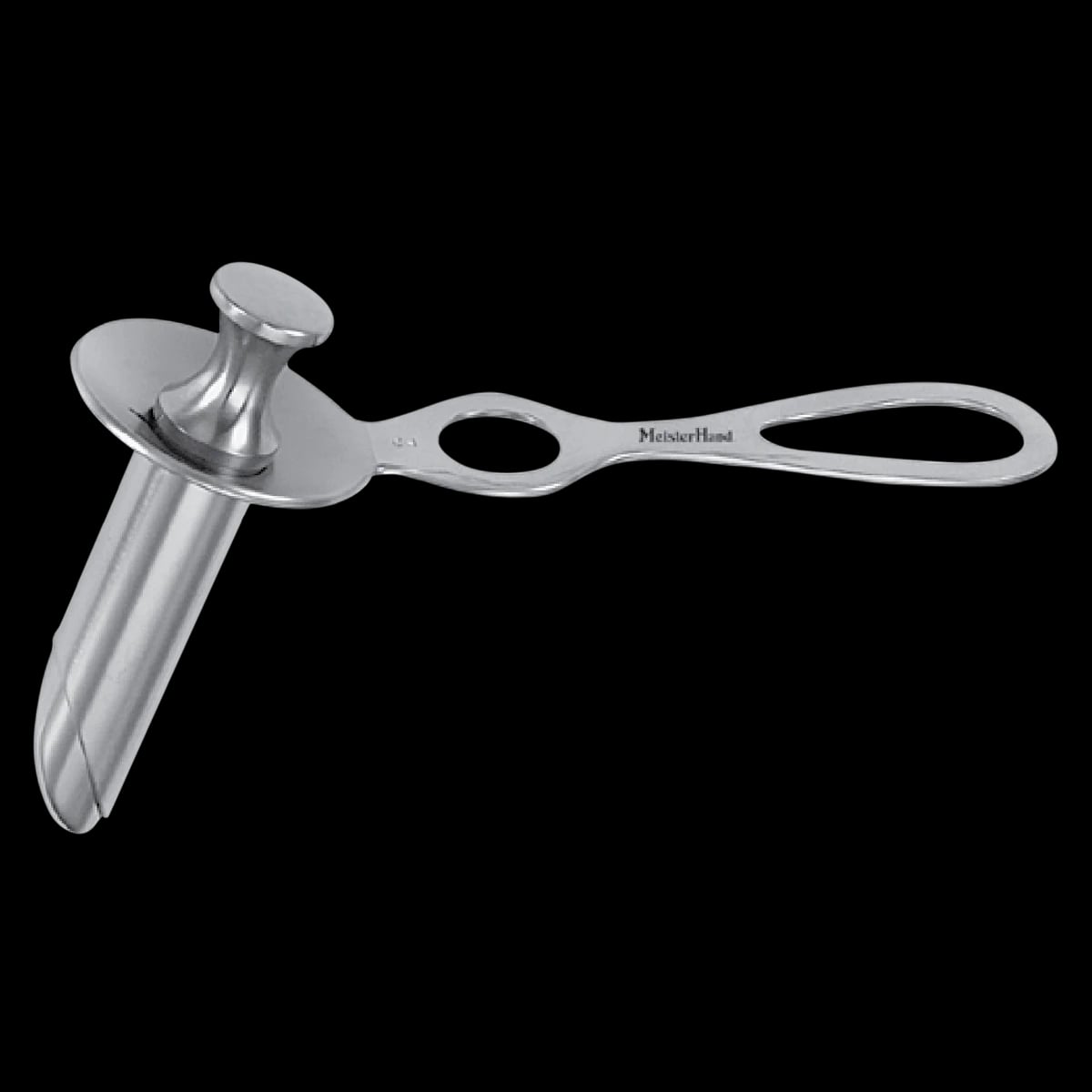 Miltex-Integra Meister-Hand Hirschman Anoscope, Medium, Stainless Steel